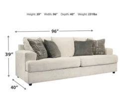 Soletren Stone Queen Sleeper Sofa -Optimal furniture sale 810587415 8 1