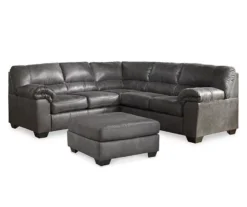 Bladen Slate Faux Leather Oversize Accent Ottoman -Optimal furniture sale 810587438 810587343 810587473