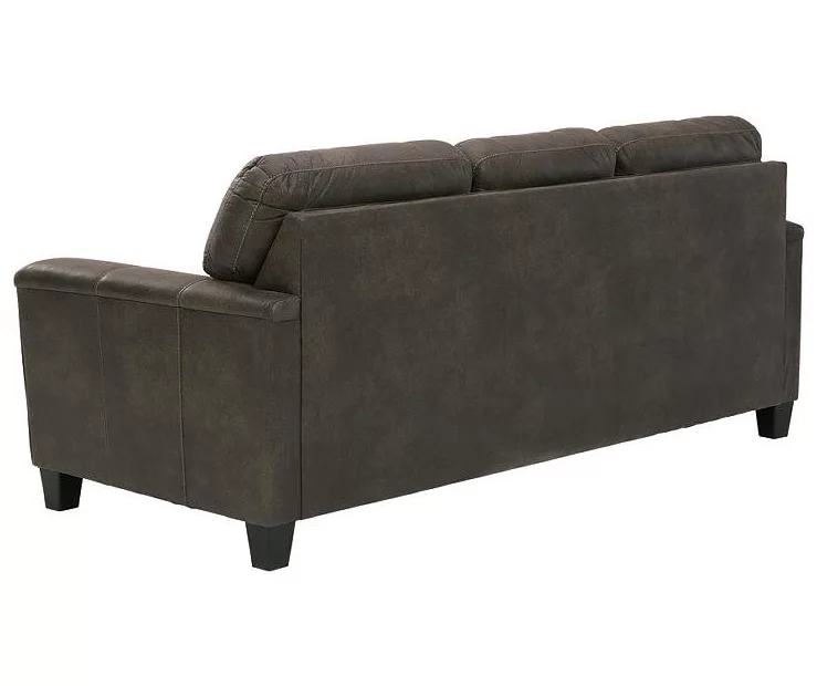 Signature Design By Ashley Navi Faux Leather Sofa 6 Signature Design By Ashley Navi Faux Leather Sofa - Image 4