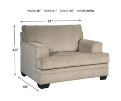 Signature Design By Ashley Dorsten Oversized Armchair -Optimal furniture sale 810587466 3