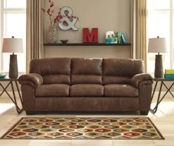 Bladen Coffee Faux Leather Sofa -Optimal furniture sale 810587476 2
