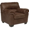 Bladen Coffee Faux Leather Armchair -Optimal furniture sale 810587481 2