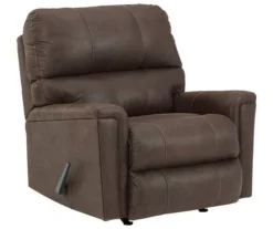 Navi Chestnut Faux Leather Rocker Recliner 12 Navi Chestnut Faux Leather Rocker Recliner -Optimal furniture sale 810587485 1