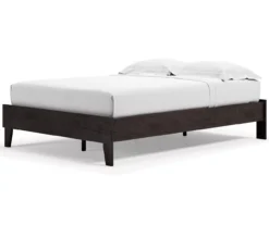 Piperton Black Full Platform Bed Base -Optimal furniture sale 810591751 1