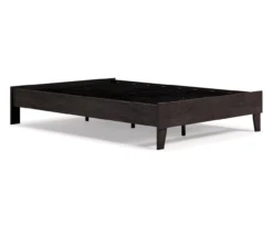 Piperton Black Full Platform Bed Base -Optimal furniture sale 810591751 5