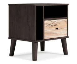 Piperton Black Nightstand -Optimal furniture sale 810591754 2
