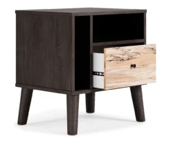 Piperton Black Nightstand -Optimal furniture sale 810591754 5