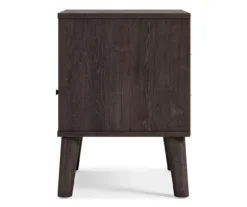 Piperton Black Nightstand -Optimal furniture sale 810591754 6