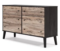 Piperton Black 6-Drawer Dresser -Optimal furniture sale 810591757 1