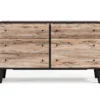 Piperton Black 6-Drawer Dresser -Optimal furniture sale 810591757 4