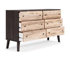 Piperton Black 6-Drawer Dresser -Optimal furniture sale 810591757 5