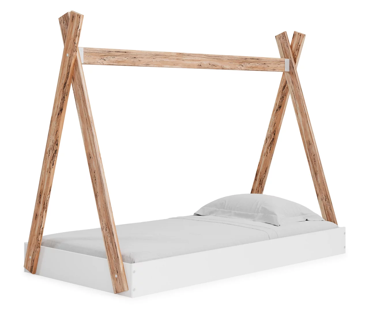 Piperton White Twin Tent Bed 7 Piperton White Twin Tent Bed - Image 5