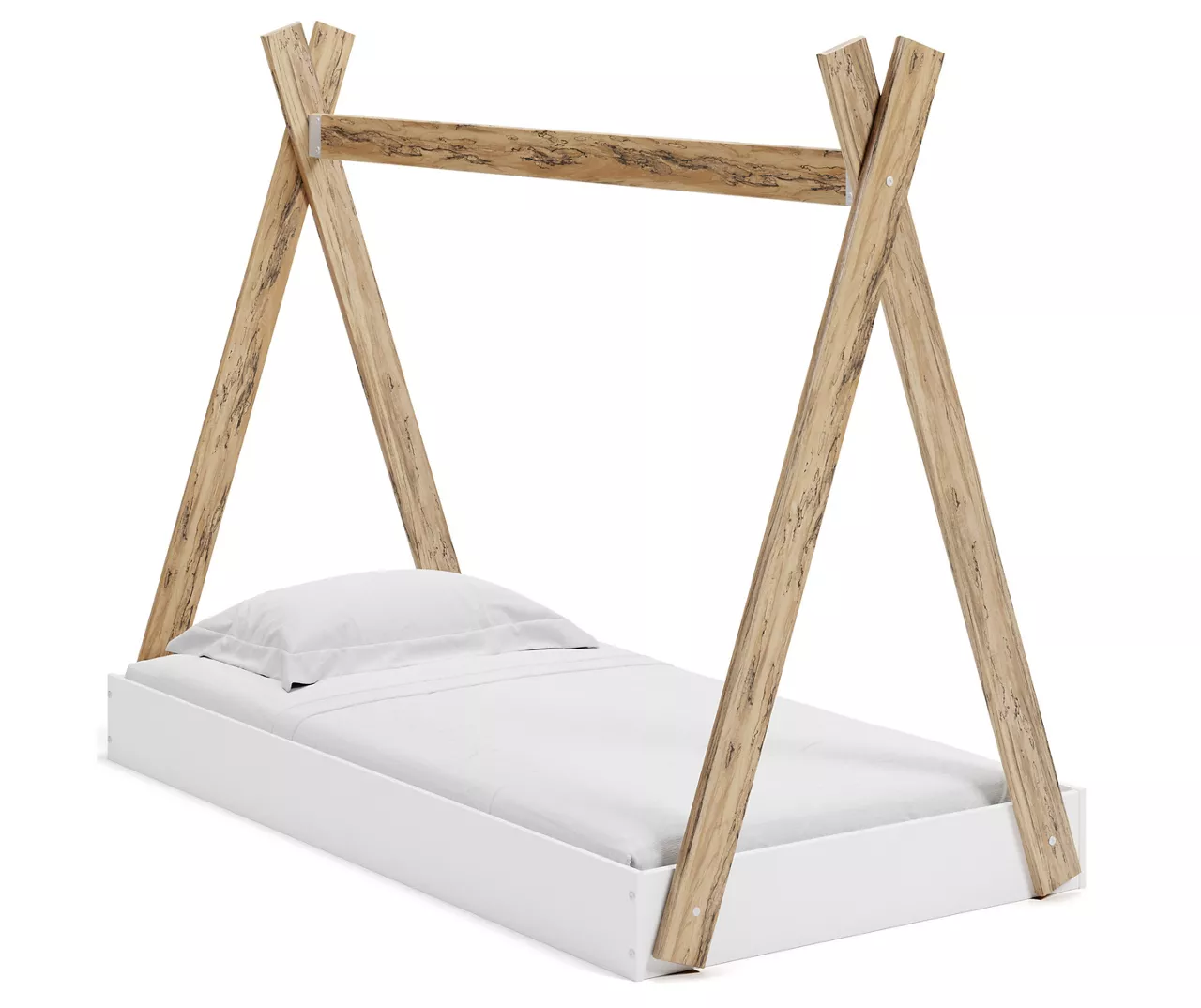 Piperton White Twin Tent Bed 3 Piperton White Twin Tent Bed