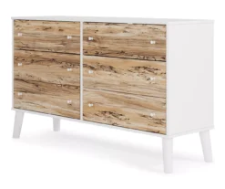 Piperton White 6-Drawer Dresser -Optimal furniture sale 810591772 1