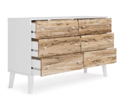 Piperton White 6-Drawer Dresser -Optimal furniture sale 810591772 5