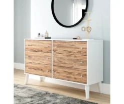Piperton White 6-Drawer Dresser -Optimal furniture sale 810591772 7