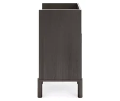 Brymont Dark Gray Turntable Accent Console -Optimal furniture sale 810591773 5