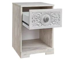 Paxberry Whitewash Nightstand -Optimal furniture sale 810591797 3