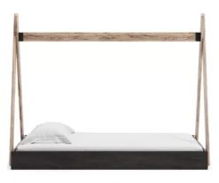 Piperton Black Twin Tent Bed -Optimal furniture sale 810591802 6