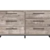 Neilsville Whitewash 6-Drawer Dresser -Optimal furniture sale 810591829 5