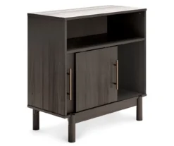Brymont Dark Gray Sliding Door Accent Cabinet -Optimal furniture sale 810591843 2