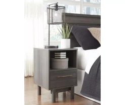 Brymont Dark Gray Nightstand -Optimal furniture sale 810591848 5