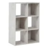 Paxberry Whitewash 6-Cube Storage Organizer