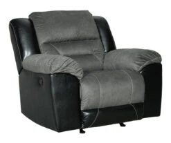 Earhart Slate Faux Leather Rocker Recliner 11 Earhart Slate Faux Leather Rocker Recliner -Optimal furniture sale 810594581 1