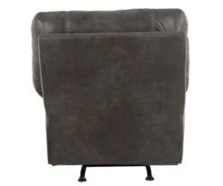 Tambo Pewter Faux Leather Rocker Recliner -Optimal furniture sale 810594596 2