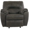 Tambo Pewter Faux Leather Rocker Recliner -Optimal furniture sale 810594596 5
