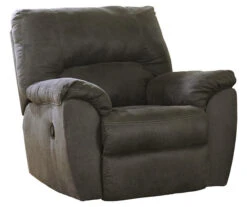 Tambo Pewter Faux Leather Rocker Recliner -Optimal furniture sale 810594596 8