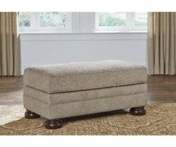 Kananwood Oatmeal Ottoman -Optimal furniture sale 810594597