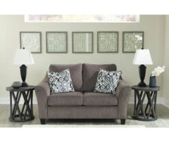 Nemoli Slate Loveseat -Optimal furniture sale 810594619 5