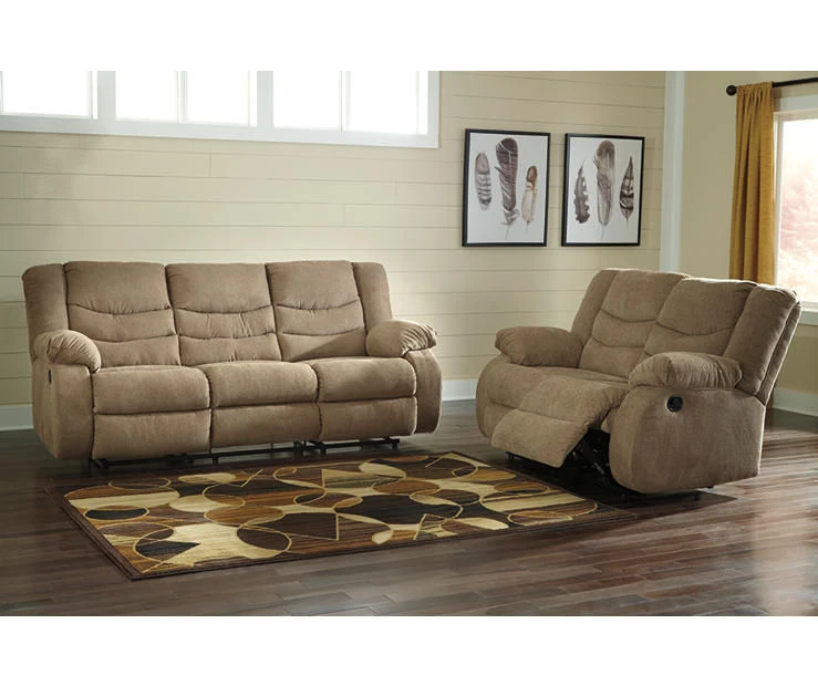 Tulen Mocha Reclining Sofa 4 Tulen Mocha Reclining Sofa - Image 2