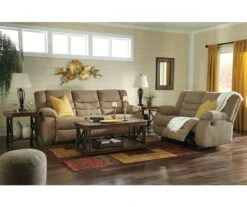 Tulen Mocha Reclining Loveseat -Optimal furniture sale 810594625 810594629 4 1