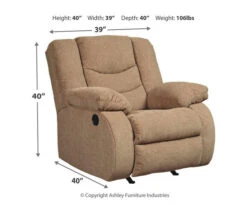 Tulen Mocha Rocker Recliner 8 Tulen Mocha Rocker Recliner -Optimal furniture sale 810594626 4 1
