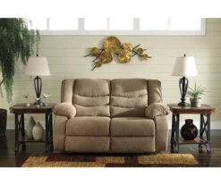 Tulen Mocha Reclining Loveseat -Optimal furniture sale 810594629 3 1