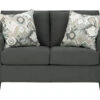 Bayonne Charcoal Loveseat -Optimal furniture sale 810594659 3