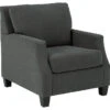 Bayonne Charcoal Armchair -Optimal furniture sale 810594660