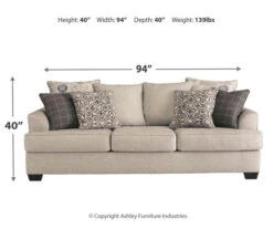Velletri Pewter Sofa -Optimal furniture sale 810594666 3