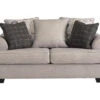 Velletri Pewter Loveseat -Optimal furniture sale 810594667