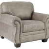 Olsberg Steel Faux Suede Armchair -Optimal furniture sale 810594671 1