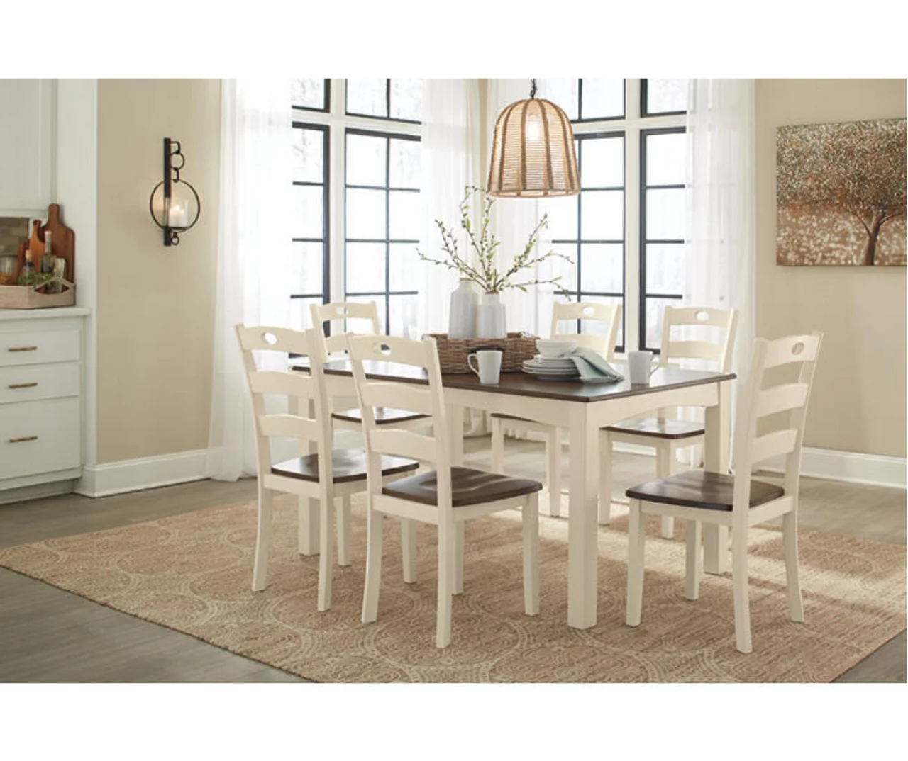 Woodanville 7-Piece Dining Set 6 Woodanville 7-Piece Dining Set - Image 4