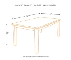 Ralene Extension Leaf Dining Table -Optimal furniture sale 810599579 5