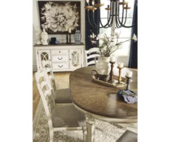 Raelyn Oval Extension Leaf Dining Table -Optimal furniture sale 810599594 2