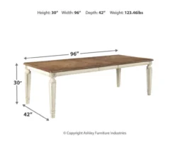 Raelyn Rectangular Extension Leaf Dining Table -Optimal furniture sale 810599595 10