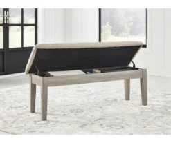 Parellen Upholstered Storage Dining Bench -Optimal furniture sale 810599596 5