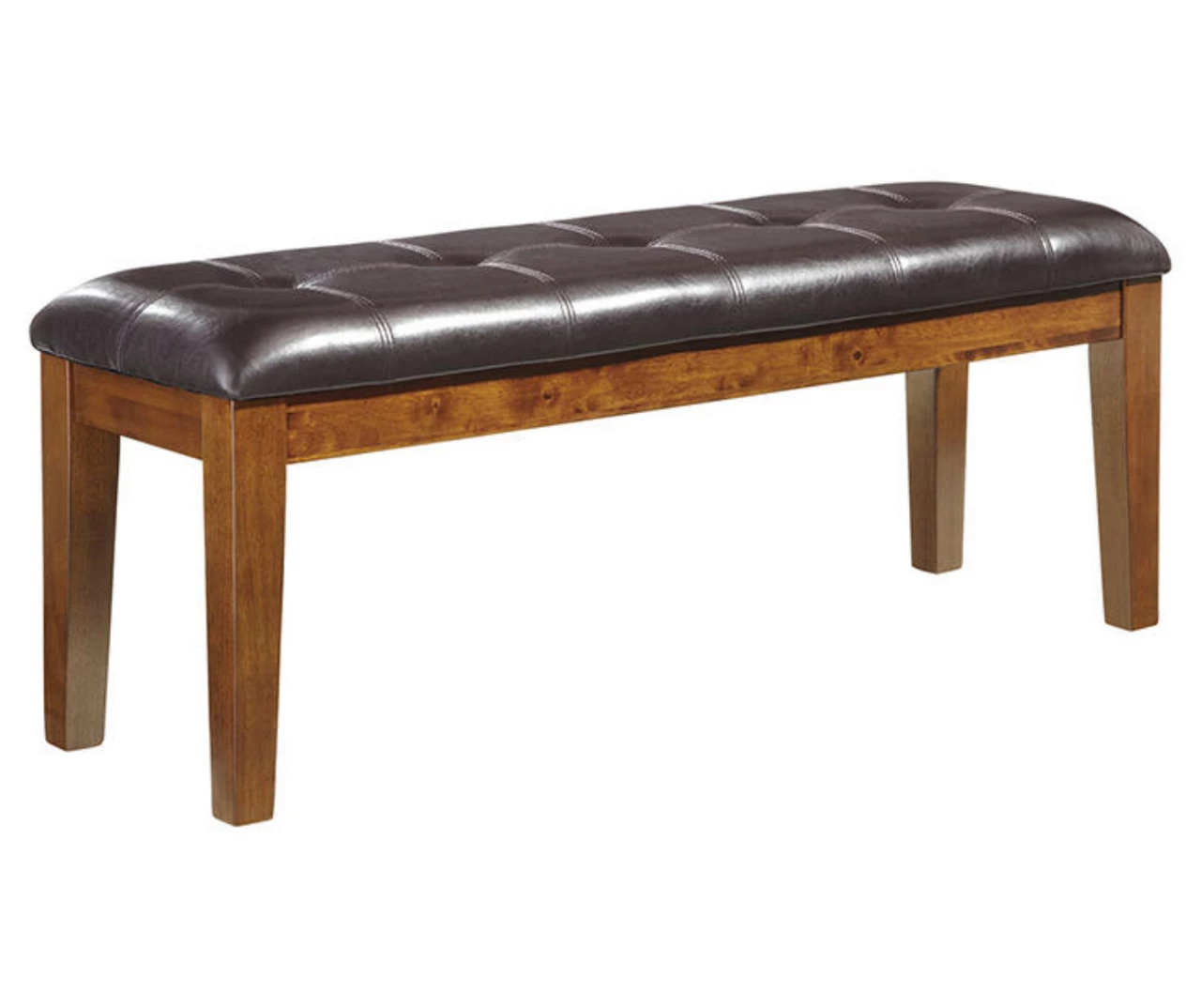 Ralene Faux Leather Dining Bench 3 Ralene Faux Leather Dining Bench