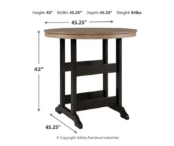 Fairen Trail Wood Look Bar-Height Dining Table -Optimal furniture sale 810607984 4