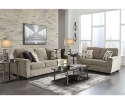 McCluer Mocha Loveseat -Optimal furniture sale 810610806 810610807 A0